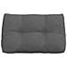 Cuscino per Schiena Grigio scuro 80 x 24 x 50 cm Tessuto - Foto miniatura 6