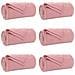 Coperte da Pile 6 pcs Rosa 270 x 240 cm Panno - Foto miniatura 1