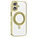 Cover per iPhone 17 - TPU+PC, Giallo, Con Soporte - Foto miniatura 3