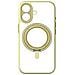Cover per iPhone 17 - TPU+PC, Giallo, Con Soporte - Foto miniatura 4