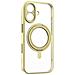 Cover per iPhone 17 - TPU+PC, Giallo, Con Soporte - Foto miniatura 1