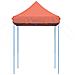 Tenda Party Terracotta 200 x 200 x 306 cm Tessuto Oxford - Foto miniatura 3