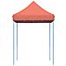 Tenda Party Terracotta 200 x 200 x 306 cm Tessuto Oxford - Foto miniatura 5
