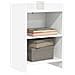 Comodini 2 pcs Bianco 40 x 30 x 60 cm Legno ingegnerizzato - Foto miniatura 2