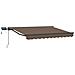 Cornice per Tenda Manuale con LED Tortora 5 x 3 m - Foto miniatura 1