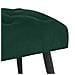 Panchina con bottoni imbottiti Verde Scuro 60 x 40 x 45 cm - Foto miniatura 5