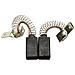Spazzole di carbone per ELU MOF177C Tipo 3 - 6,4 x 10 x 17,5 mm - coppia - Foto miniatura 1