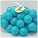 Set Di 50 Palline 5,5cm Per Riempire Piscine Gioco Per Bambini Azzurro - Foto miniatura 4