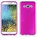Custodia Compatibile Con Samsung Galaxy E5 2015 In Rosa - Coperchio Protettivo In Silicone Tpu Flessibile Con Design Spazzolato - Foto miniatura 4