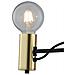 Lampadario Axon Nera / oro 4xe27 89x7,5cm - Foto miniatura 1