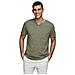 Split Neck Tee Ss Noos T-shirt Manica Corta Uomo Taglia L - Foto miniatura 1