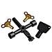 Bh00936 Laboratorio Assortimento Di Radiatore E Meter Utility Keys - Confezione Da 4 - Foto miniatura 1