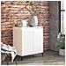 Credenza Bianco Lucido 60x35x70 cm in Legno Multistrato - Foto miniatura 1