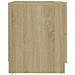 Comodini 2 pz Rovere Sonoma 40x40x50 cm in Legno Multistrato - Foto miniatura 6