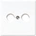 Ls990tvww Bianco Placca Per Interruttori E Coperchio Per Presa - Foto miniatura 1