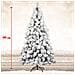 Albero Di Natale Innevato Des Alpes 180cm 312 Rami Super Folto Effetto Neve - Foto miniatura 6