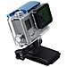 Back Door Clip In Alluminio Per Chiusura Case Per Gopro Hd Hero 3 Plus - 4 Blu - Foto miniatura 3
