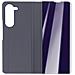 Custodia Clear View Per Samsung Z Fold5 Effetto Specchio Supporto Viola - Foto miniatura 2