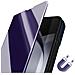 Custodia Clear View Per Samsung Z Fold5 Effetto Specchio Supporto Viola - Foto miniatura 4