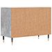 Mobile Porta Tv Grigio Cemento 69,5x30x50 Cm Legno Multistrato - Foto miniatura 6