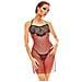 Baby-doll Nero /rosso (xxl /xxxl) - Foto miniatura 1