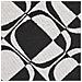 Set Di 2 Cuscini Koture Cotone 45 X 45 Cm Nero /bianco Trama Geometrica - Foto miniatura 5