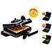 FRI022814512GRP piastra per waffle 2 waffle 1200 W Nero, Grigio - Foto miniatura 3