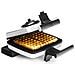 FRI022814512GRP piastra per waffle 2 waffle 1200 W Nero, Grigio - Foto miniatura 6