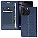 Custodia Folio Per Iphone 16 Pro Max Rombi Portacarte Supporto Video - Foto miniatura 1
