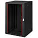 Contenitore da Parete da 19 Pollici 20 U 600x600 LxP due Pezzi Orientabile Nero - Foto miniatura 1
