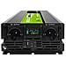 Przetwornica napicia PowerInverter LCD 24 V 3000W / 60000W Przetwornica samochodowa z wywietlaczem - czysty sinus adattatore e invertitore Auto Nero - Foto miniatura 2