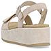 Beige Casual Open Sandals Sandali Pelle Scamosciata /nabuk Scarpe Donna Beige Eu 37, D1n50-60 - Foto miniatura 3