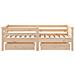 Giroletto Bambini con Cassetti 70x140 cm Legno Massello di Pino - Foto miniatura 4