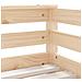 Giroletto Bambini con Cassetti 70x140 cm Legno Massello di Pino - Foto miniatura 8