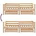 Giroletto Bambini con Cassetti 70x140 cm Legno Massello di Pino - Foto miniatura 9