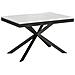 Tavolo allungabile 90x180/284 cm Plaker Evolution bianco frassino telaio antracite - Foto miniatura 1