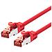 TCF66F003R cavo di rete Rosso 0,3 m Cat6a F /UTP (FTP) - Foto miniatura 1
