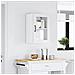 Pensile Da Cucina Con Porta In Vetro Porto Bianco - Foto miniatura 3