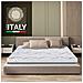 Materasso Singolo 75x160 Cm A Media Rigidita' | Altezza 20 Cm | Tessuto Anallergico E Traspirante | Proprieta' Ortopediche E Automodellanti | Prodotto In Italia - Foto miniatura 3