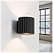 Lampada A Parete Aura Nero G9 Sl. 1786 - Minimalist Lampada Da Parete Nero 10x10x12 Cm - Foto miniatura 3