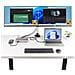 Docking Station USB4 per Tre Monitor, Dock USB-C Multi Display HDMI /DisplayPort 4K 60Hz, Ricarica Laptop 100W, porta Ethernet 2.5GbE, Plug & Play - Foto miniatura 3