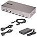 Docking Station USB4 per Tre Monitor, Dock USB-C Multi Display HDMI /DisplayPort 4K 60Hz, Ricarica Laptop 100W, porta Ethernet 2.5GbE, Plug & Play - Foto miniatura 7