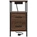 Mobiletti da Notte 2 pcs Rovere marrone 30 x 48 x 61 cm - Foto miniatura 7