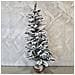 Albero Di Natale Innevato 90cm Con 90 Rami E Neve Effetto Realistico Base Tronco - Foto miniatura 4