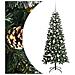 Albero di Natale artificiale con 150 LED Verde 150 cm - Foto miniatura 1