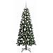 Albero di Natale artificiale con 150 LED Verde 150 cm - Foto miniatura 3