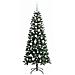 Albero di Natale artificiale con 150 LED Verde 150 cm - Foto miniatura 4
