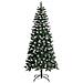 Albero di Natale artificiale con 150 LED Verde 150 cm - Foto miniatura 5