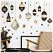 Adesivi Murali Decorativi In Pvc Multicolor Lanterne E Stelle - 30x90cm (2 Pezzi) - Foto miniatura 3