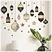 Adesivi Murali Decorativi In Pvc Multicolor Lanterne E Stelle - 30x90cm (2 Pezzi) - Foto miniatura 5